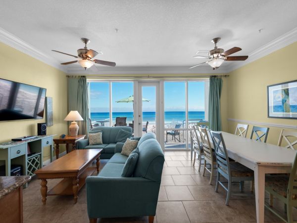 Pensacola Beach Vacation Condo 4 Bedroom Gulf View Sleeps 12