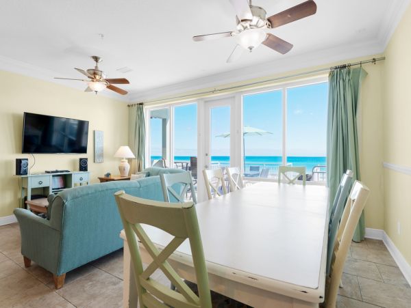 Pensacola Beach Vacation Condo 4 Bedroom Gulf View Sleeps 12