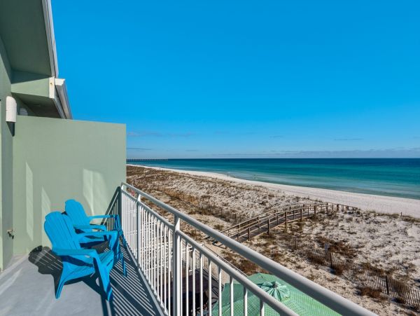 Pensacola Beach Vacation Condo 4 Bedroom Gulf View Sleeps 12