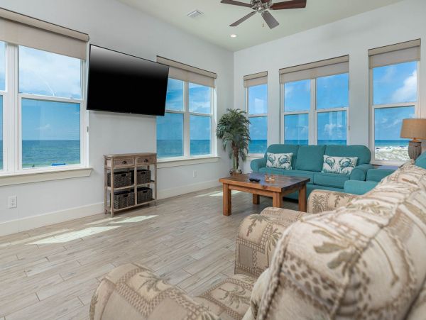 Breezy Vacation Rental Home in Gulf Shore with Views