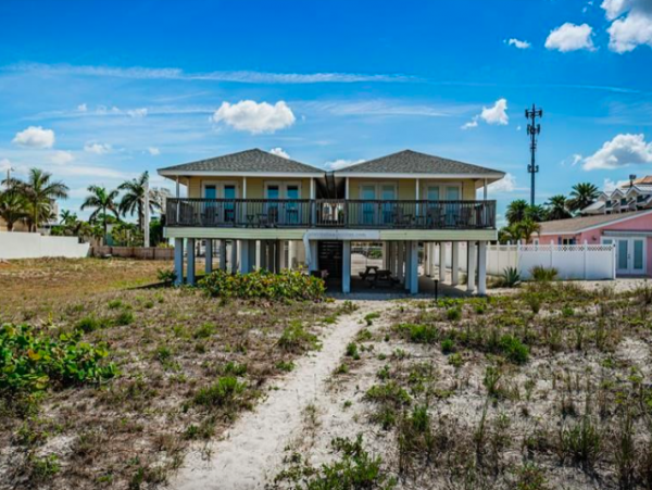 Indian Shores Vacation Condo One Bedroom On Beach