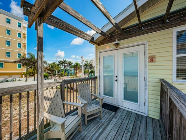 Indian Shores Vacation Condo One Bedroom On Beach