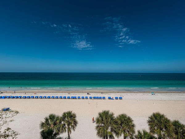 Indian Shores Beachfront Condo Views of the Gulf of Mexico