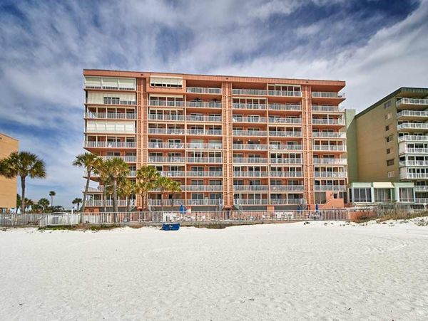 Indian Shores Beachfront Condo Views of the Gulf of Mexico