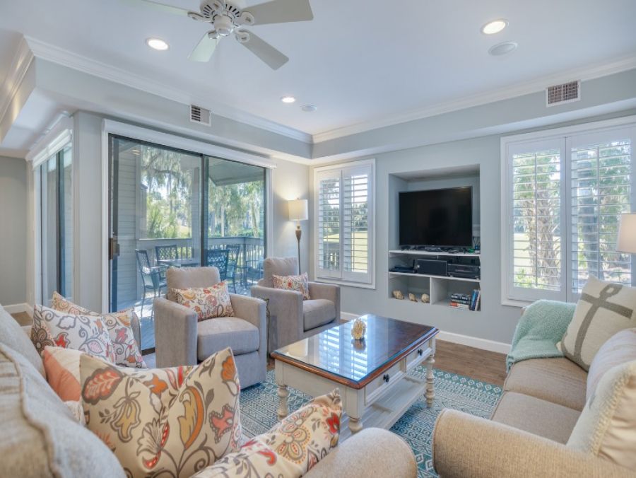 Hilton Head Beachfront Three Bedroom Vacation Rental