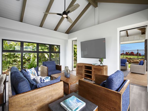 Kauai Ocean View Eight Bedroom Estate Main Villa & Guest House