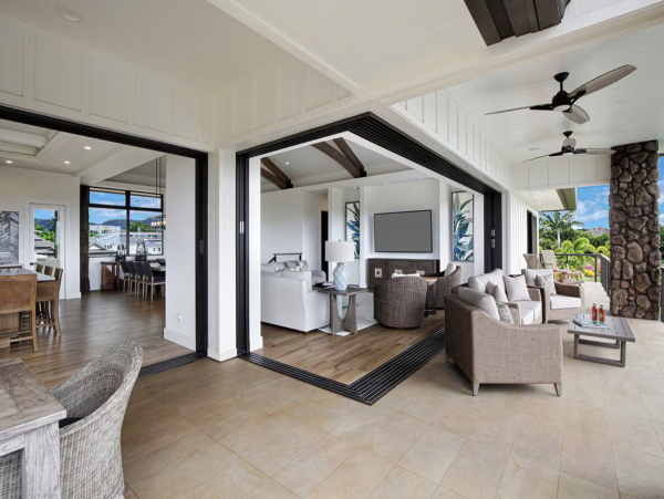 Kauai Ocean View Eight Bedroom Estate Main Villa & Guest House
