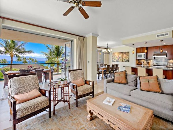 Kaanapali Vacation Condo Five Bedroom Oceanfront