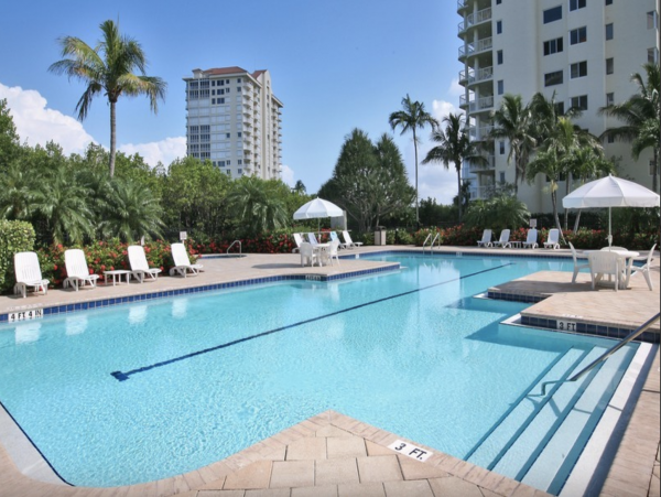 Beachfront Naples Vacation Condo