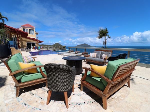 Oceanfront St. Thomas Vacation Estate Sleeps Twenty Six Guests