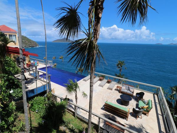 Oceanfront St. Thomas Vacation Estate Sleeps Twenty Six Guests