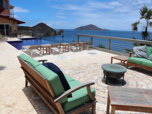 Oceanfront St. Thomas Vacation Estate Sleeps Twenty Six Guests