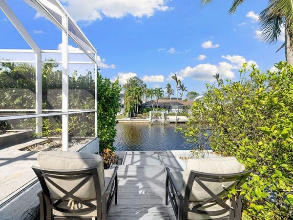 Naples Canal View Three Bedroom Vacation Rental