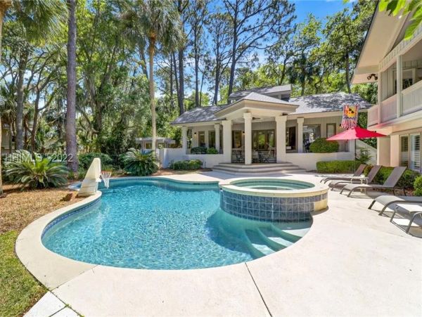 Hilton Head Vacation Rental - Seven Bedroom Luxury Home with Private Pool