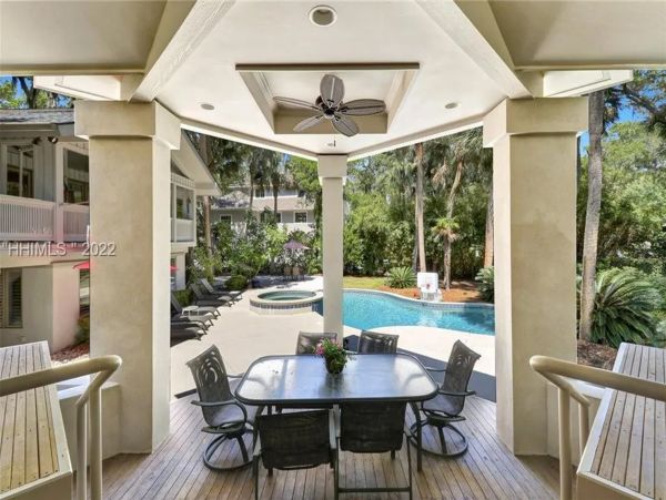 Hilton Head Vacation Rental - Seven Bedroom Luxury Home with Private Pool