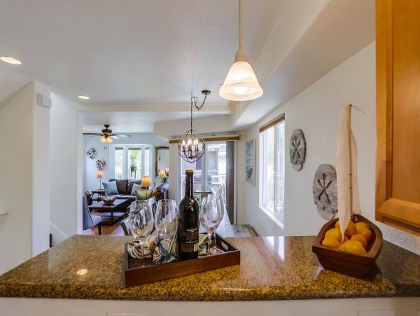 Mission Beach Vacation Home Two Bedroom with Loft Walk to Beach