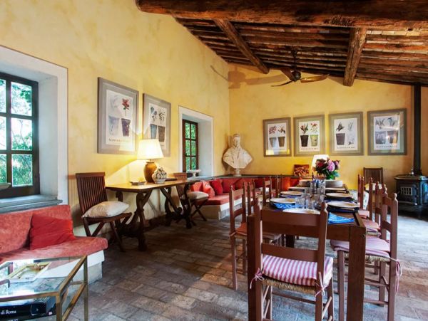 Rome 8 Bedroom Vacation Villa with Private Pool & Tennis Court
