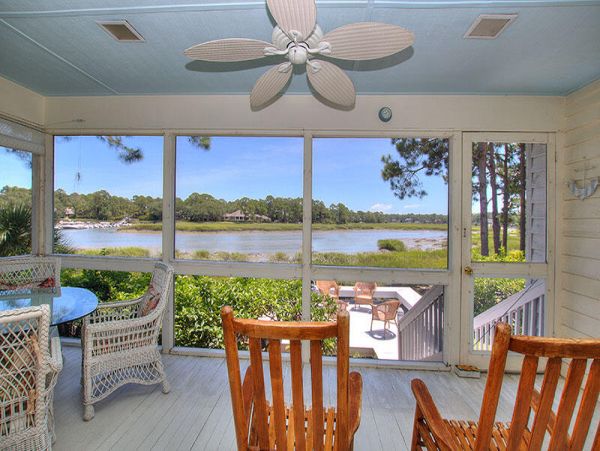 Waterfront Four Bedroom Vacation Rental in Hilton Head