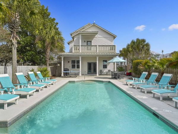Gulf Views Destin Vacation Pool Home 8 Bedrooms Sleeps 24