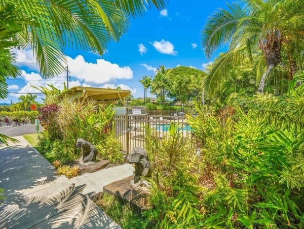 Kapaa Oceanfront Two Bedroom Vacation Rental Condo