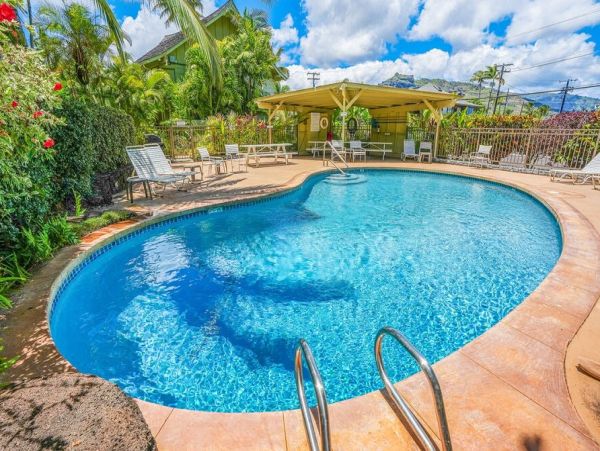 Kapaa Oceanfront Two Bedroom Vacation Rental Condo