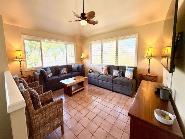 Poipu Retreat with Mountain Views and Steps to Shipwreck Beach