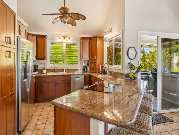 Poipu Retreat with Mountain Views and Steps to Shipwreck Beach