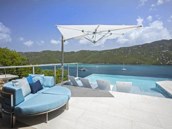 Luxurious Bayfront St Thomas Vacation Home Five Bedroom