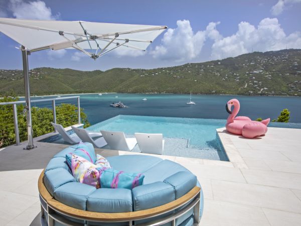 Luxurious Bayfront St Thomas Vacation Home Five Bedroom
