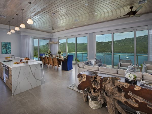 Luxurious Bayfront St Thomas Vacation Home Five Bedroom