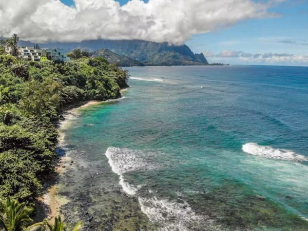 Princeville Two Bedroom Tropical Vacation Rental - Lovely Ocean Views