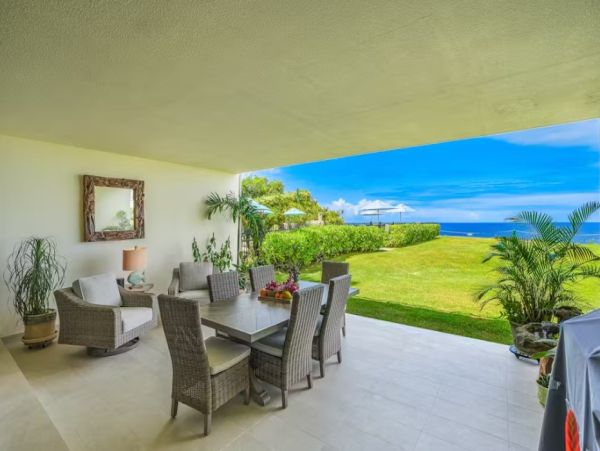 Princeville Two Bedroom Tropical Vacation Rental - Lovely Ocean Views
