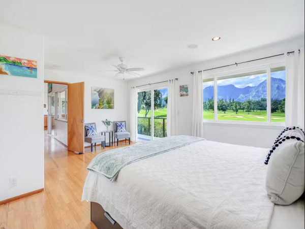 Man House Plus Guest House Princeville Home