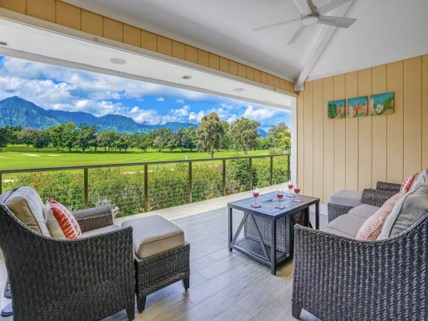 Man House Plus Guest House Princeville Home