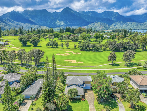 Man House Plus Guest House Princeville Home