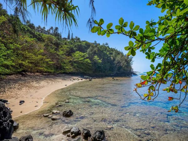 Princeville Oceanfront Vacation Rental Luxury 3-Bedroom Kauai Beach Home
