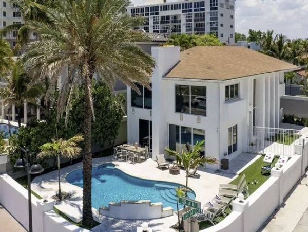 Oceanfront Fort Lauderdale Vacation Home Five Bedroom