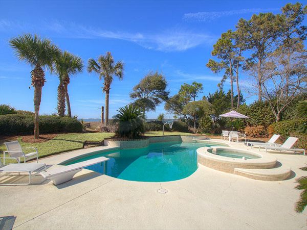 Oceanfront Hilton Head Vacation Home Four Bedroom