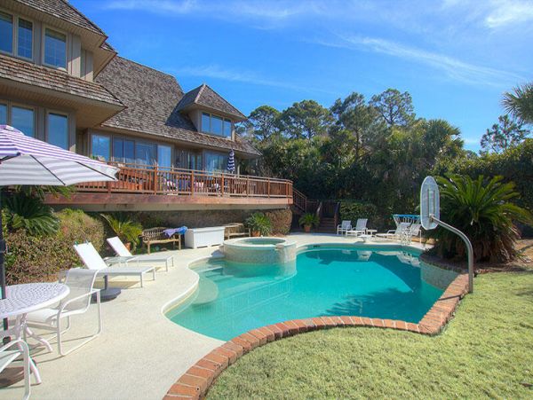 Oceanfront Hilton Head Vacation Home Four Bedroom