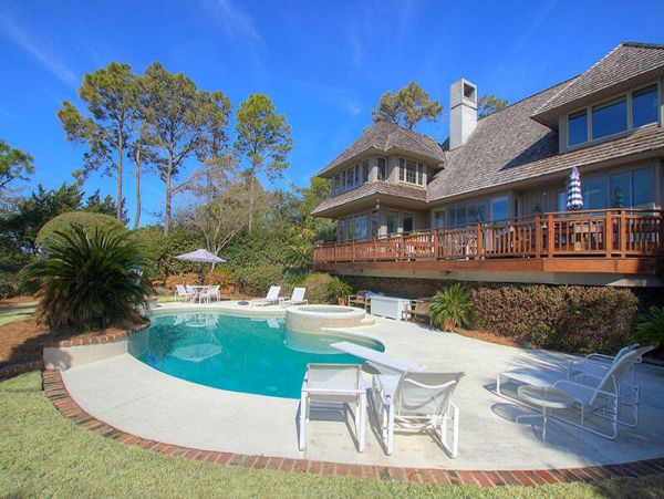 Oceanfront Hilton Head Vacation Home Four Bedroom