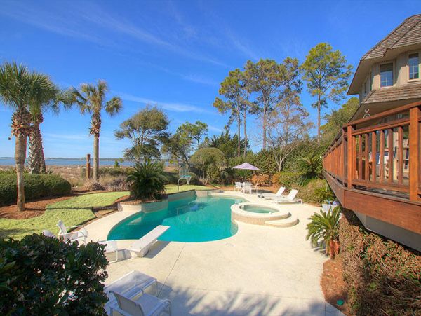 Oceanfront Hilton Head Vacation Home Four Bedroom