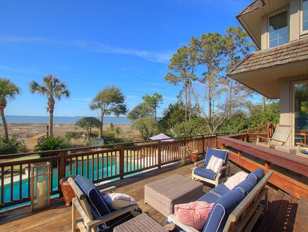 Oceanfront Hilton Head Vacation Home Four Bedroom