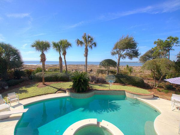 Oceanfront Hilton Head Vacation Home Four Bedroom
