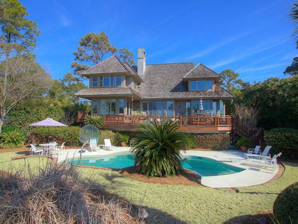 Oceanfront Hilton Head Vacation Home Four Bedroom