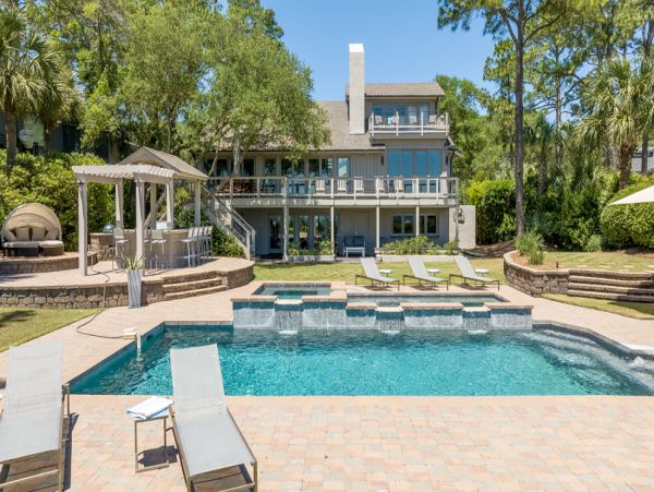Oceanfront Hilton Head Vacation Home Five Bedroom