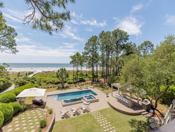 Oceanfront Hilton Head Vacation Home Five Bedroom