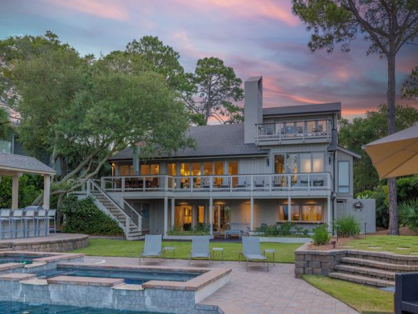 Oceanfront Hilton Head Vacation Home Five Bedroom