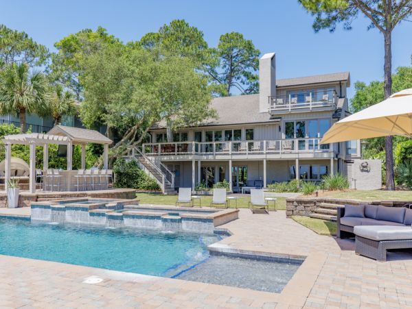 Oceanfront Hilton Head Vacation Home Five Bedroom