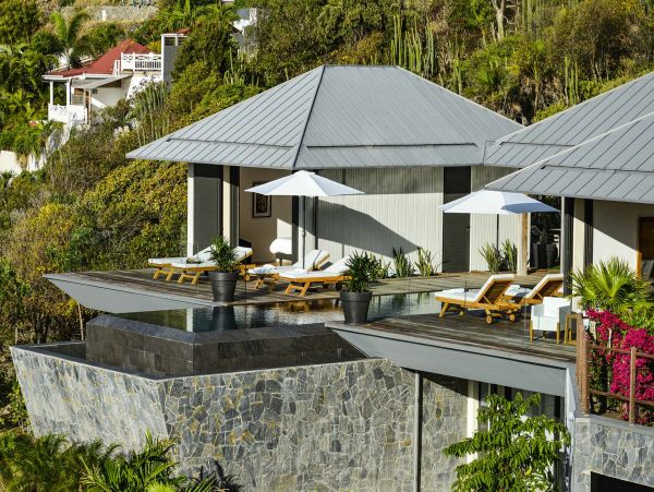 Six Bedroom Elegant Ocean View House Vacation Rental St. Barts