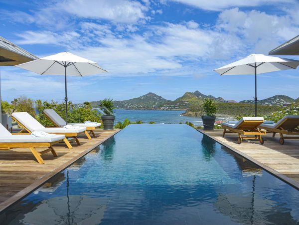 Six Bedroom Elegant Ocean View House Vacation Rental St. Barts